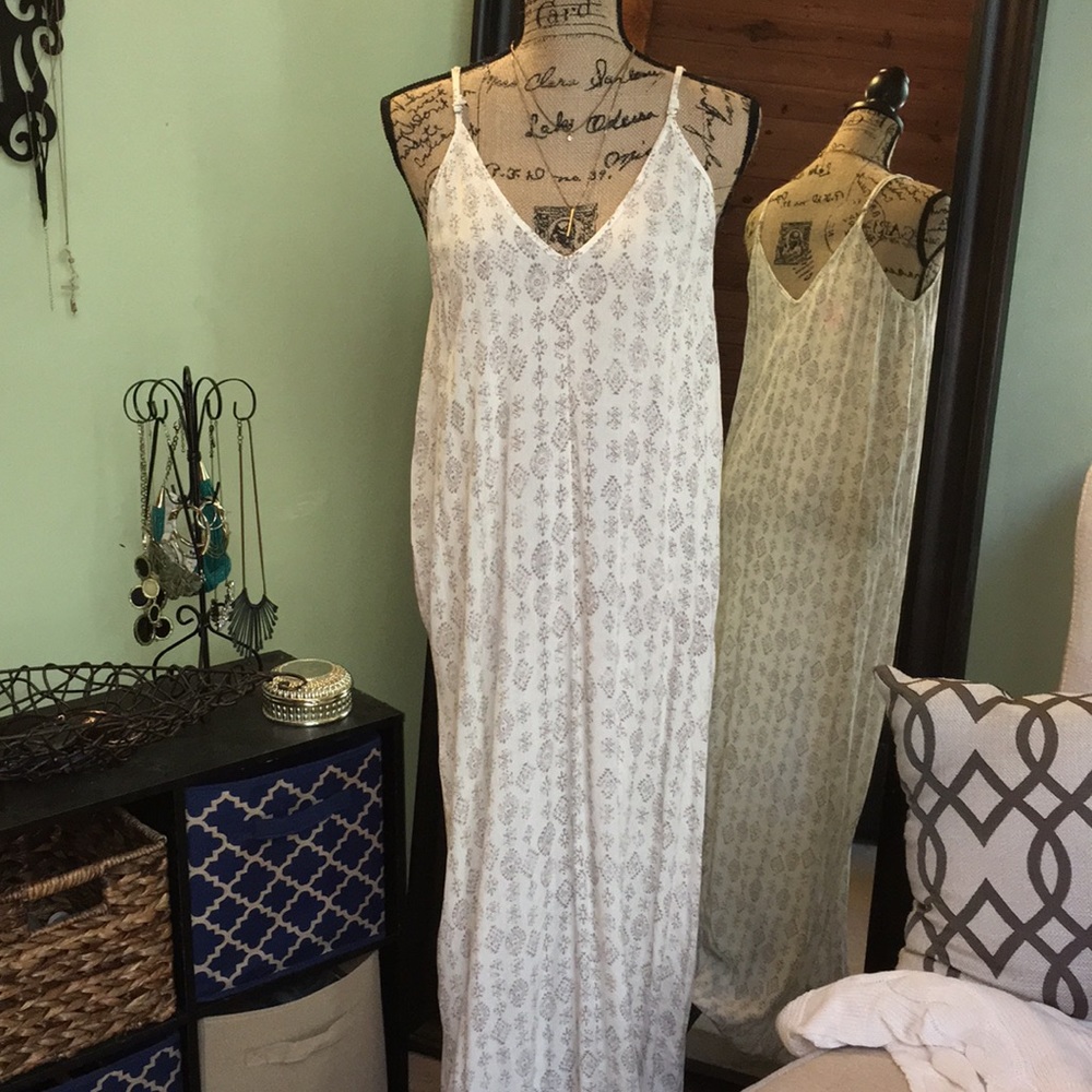 Patterned Maxi Dress- NWT!